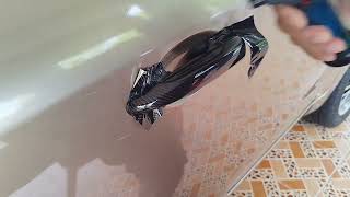 Cara Simple Wrap Door Handle Kereta  Tutorial [upl. by Attirb]