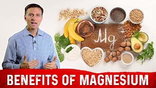 The Benefits of Magnesium – Dr Berg on Magnesium Deficiency [upl. by Nnaaihtnyc827]