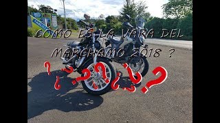 MARCHAMO DE MOTOCICLETA 2018 [upl. by Myrilla]