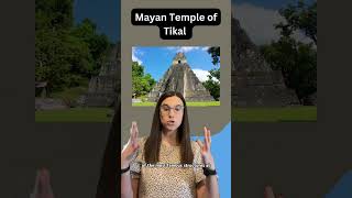 Mayan Temple of Tikal guatemala history shorts maya tikal ancienthistory [upl. by Odille]