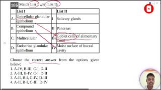 Unicellular glandular epithelium B Compound epithelium C Multicellular D Endocrine glandular [upl. by Ronym]