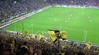 BVB 20 Bayern  Freistoßtor Nuri Sahin 03102010 Südtribüne HD [upl. by Ettecul]