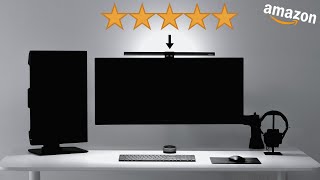 I Bought 5 Hightly Rated Monitor Light Bars on Amazon [upl. by Hippel546]