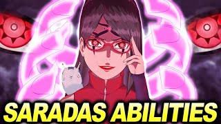 Saradas Mangekyou Sharingan Abilities EXPLAINED Boruto Chapter 80 [upl. by Nnaillij]