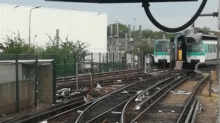 Ligne 13  trajet en MF77 entre SaintDenis Université et Châtillon Montrouge [upl. by Hanauq]