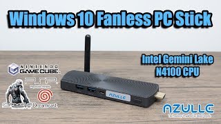 AZULLE Access3 Windows 10 Fanless Mini PC Stick [upl. by Goldarina]