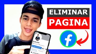 Como ELIMINAR una PAGINA de FACEBOOK Facil y Rapido😲 [upl. by Aromat]