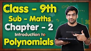 Class 9 Maths Chapter 2 Introduction to Polynomials NCERT  MKR [upl. by Hilda]