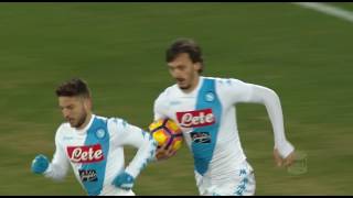 Il gol di Gabbiadini  Napoli  Sampdoria 21  Giornata 19  Serie A TIM 201617 [upl. by Llennod]