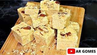 42 Million Layer Soan Papdi  Soan Papdi Recipe Without Besan [upl. by Ellinnet]