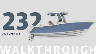 Open 232 Center Console  2024 Walkthrough boatwalkthrough newboat [upl. by Gibb830]