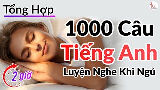 1000 Câu Tiếng Anh Luyện Nghe Tiếng Anh Khi Ngủ  Lizenglish [upl. by Burford628]