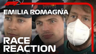 Drivers PostRace Reaction  2022 Emilia Romagna Grand Prix [upl. by Ybhsa]