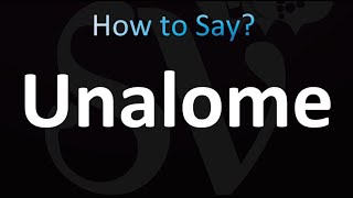 How to Pronounce Unalome Correctly [upl. by Jaworski757]