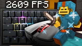 Keyboard  Mouse Sounds ASMR  Hypixel Bedwars [upl. by Aihtibat]