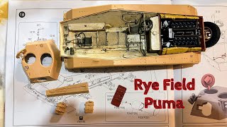 Building RFM New Mould Puma Sdkfz2342 part 1 [upl. by Miharbi]