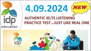 NEW BRITISH COUNCIL IELTS LISTENING PRACTICE TEST 2024  4092024 [upl. by Camella]