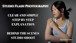 Easily Create The Desired Flash Lighting Effect Step By Step BTS Studio Shoot flashphotography [upl. by Aleacem]