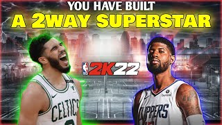 BEST 2way Sharp BUILD NBA 2k22 NEXT GEN is a Glitch  How to EARN EXTRA BADGES [upl. by Lathan]