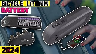 Best Bicycle Lithium Battery in 2024  Best Care  AliExpress [upl. by Llertniuq147]