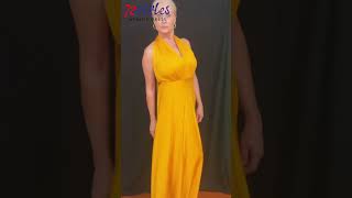 How to wear a convertible infinity dress tutorialsInfinityDresscom infinitydress fashion [upl. by Nowtna]