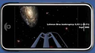 Experience the stock market crash on the iPhone [upl. by Ardnekahs447]