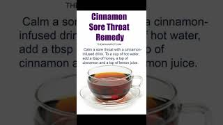 Health  Cinnamon Tea Effective Throat Remedy [upl. by Bivins181]