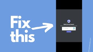 Fix Discord Keeps Asking Me To Verify If Im Human [upl. by Edris]