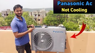 Panasonic ac not cooling  Panasonic ac error code [upl. by Enneirda334]