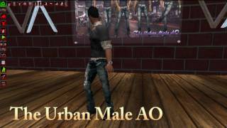 Vista Animations MOCAP Urban Male AO for Second Life [upl. by Ardnwahs]