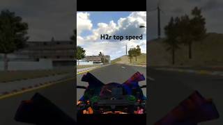 H2r top speed chak xtrememotorbikes h2rgaming gameplay viralvideo viralshorts [upl. by Yahska578]