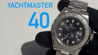 Rolex YachtMaster 40  126622  Rhodium An Honest Review [upl. by Kernan]