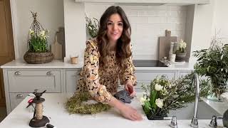 Easter Wreath Tutorial Part 1 [upl. by Brita]