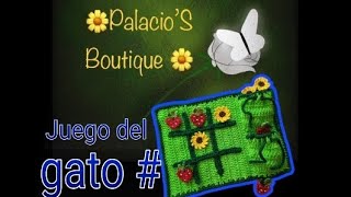 Juego del gato a crochet parte 2 hechoamano crochet fresa [upl. by Nogem223]