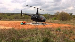 Robinson R66 Turbine startup procedure takeoff hover landing airwolf [upl. by Ailegra]