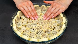 Three brilliant dessert ideas from puff pastry Ready in 20 minutes [upl. by Attenyw]