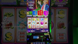 Moneybags make a mint 5 amp 10 a roll casino slot casinonight casinovibes [upl. by Eednyl]