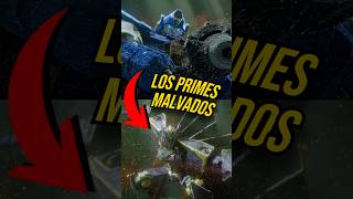 Los Primes MALIGNOS transformers optimusprime transformersone bumblebee shorts [upl. by Alrahc875]