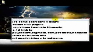 TUTORIAL  Come istallare e usare Logmein Hamachi ITA [upl. by Athalla301]