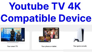 Youtube TV 4K Compatible Device Multiview [upl. by Lairbag947]