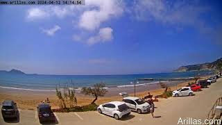 20240412 Arillas Corfu Live Webcam [upl. by Helyn]