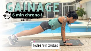 Gainage 6min pour se muscler en profondeur [upl. by Oglesby]