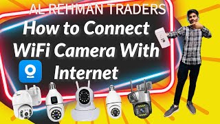 V380 wifi camera settings  How to connect wifi camera with network internet [upl. by Meuser]