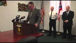 Toledo Police News Conference on Officer Ramirez [upl. by Dnomal]