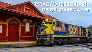 ESTAÇÃO FERROVIÁRIA DE GUARAREMA  TRENS DE SÃO PAULO [upl. by Jerri]