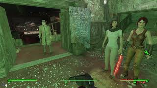 ChatGPT Fallout4 Mantella FREE TALK with 3 AI NPC Nick Cait Piper [upl. by Dlared]