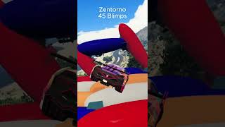 Zentorno vs 45 Blimps shorts gta5 [upl. by Etessil]