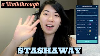 STASHAWAY APP WALKTHROUGH  How to Invest in StashAway [upl. by Attenwad]