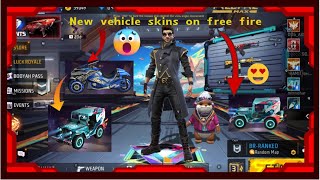 free fire new vehicle skins ll live gameplay video free fire [upl. by Rammus727]