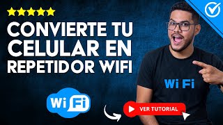 Cómo Convertir mi Celular en un REPETIDOR WIFI  📶​ Router Móvil para Ampliar Señal ​📶 [upl. by Chu513]